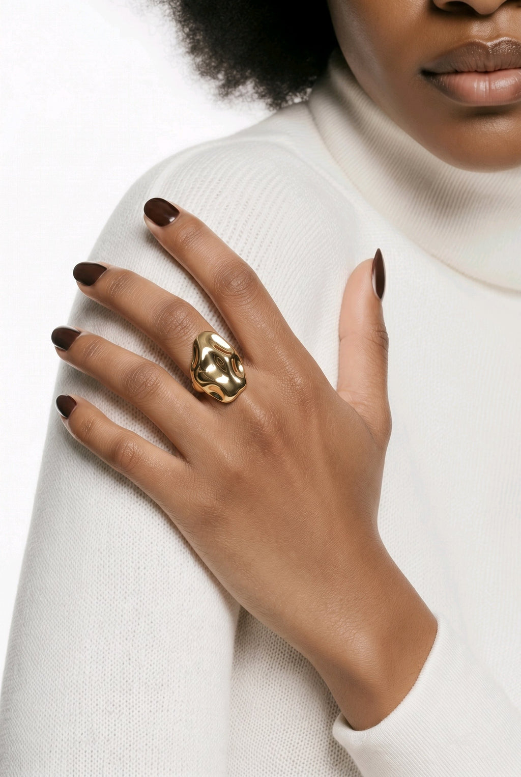 Molten Chunky Ring