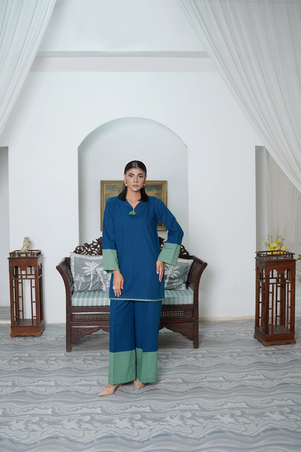 AZURE CHARM | 2-Piece Suit