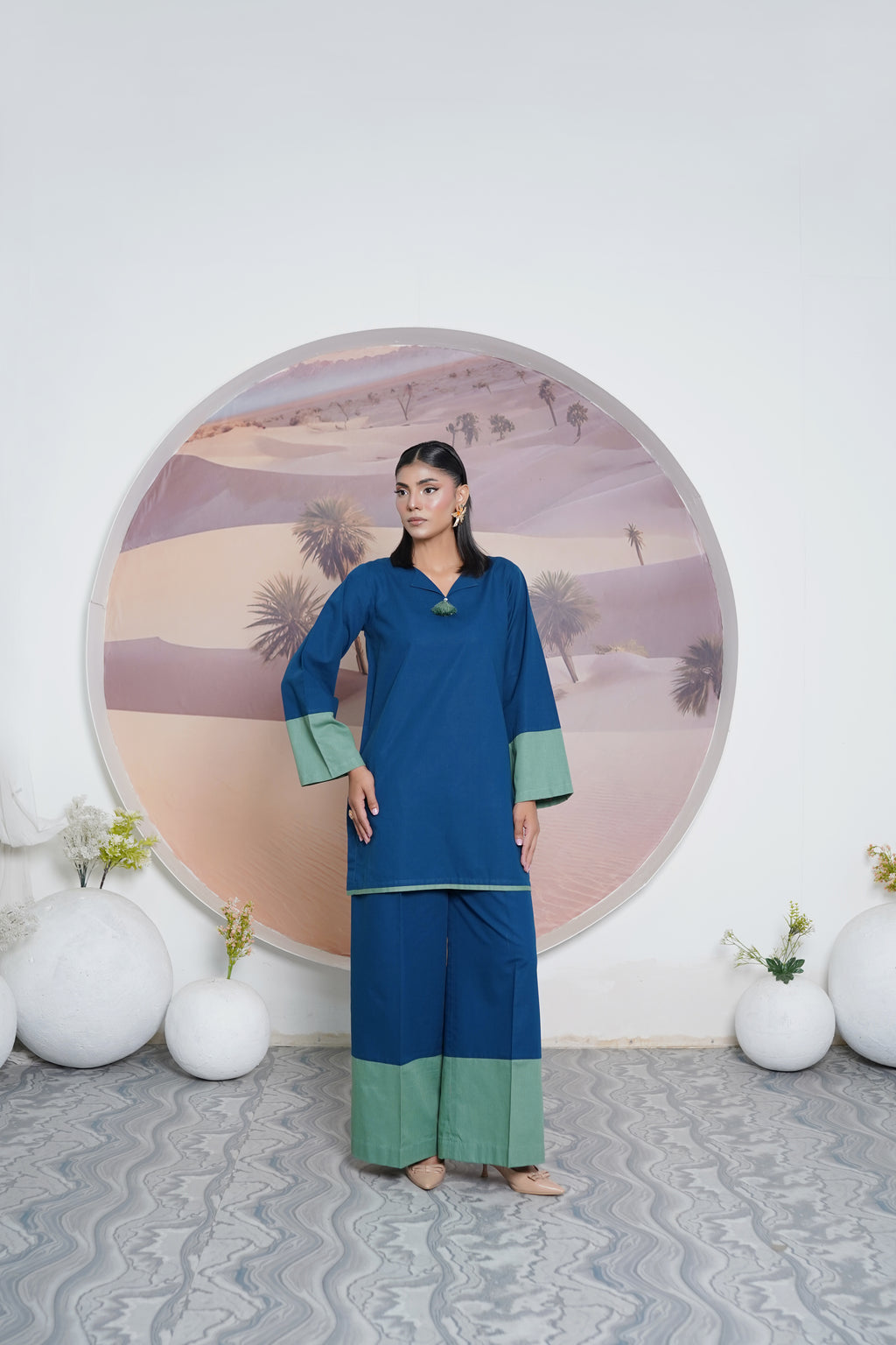 AZURE CHARM | 2-Piece Suit