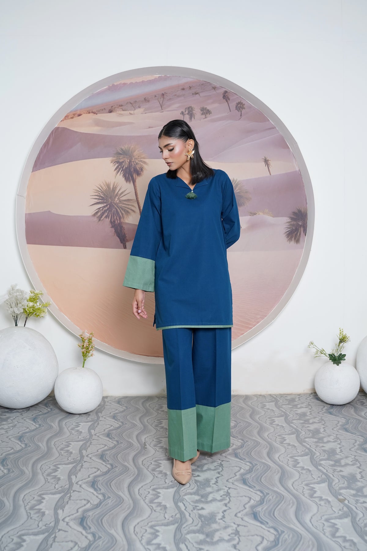 AZURE CHARM | 2-Piece Suit