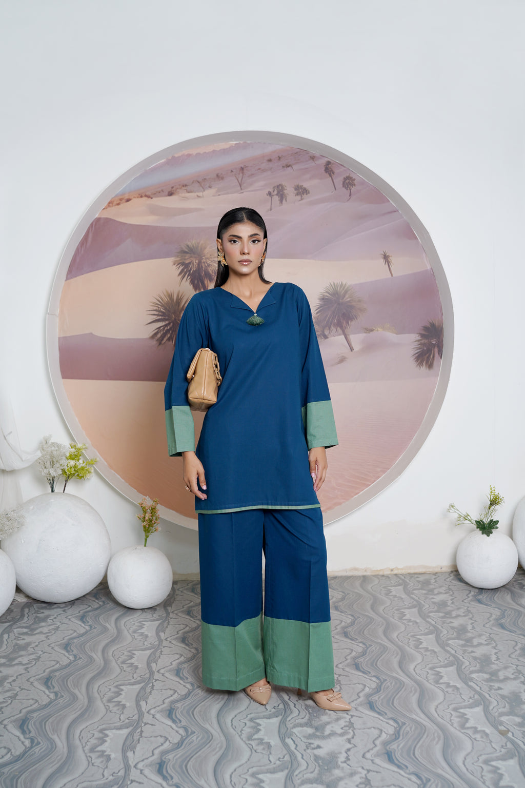 AZURE CHARM | 2-Piece Suit