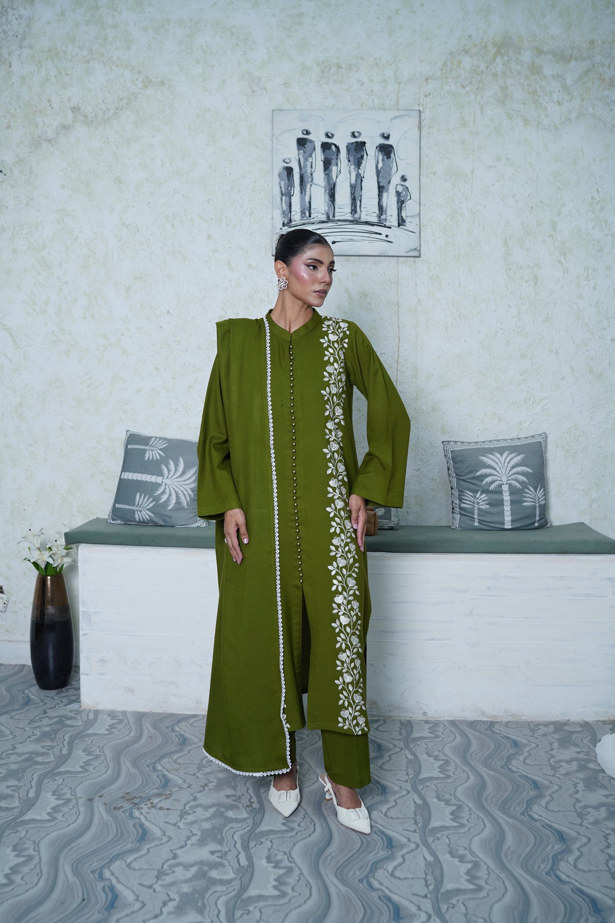 OLIVE GROVE | 3-Piece Suit