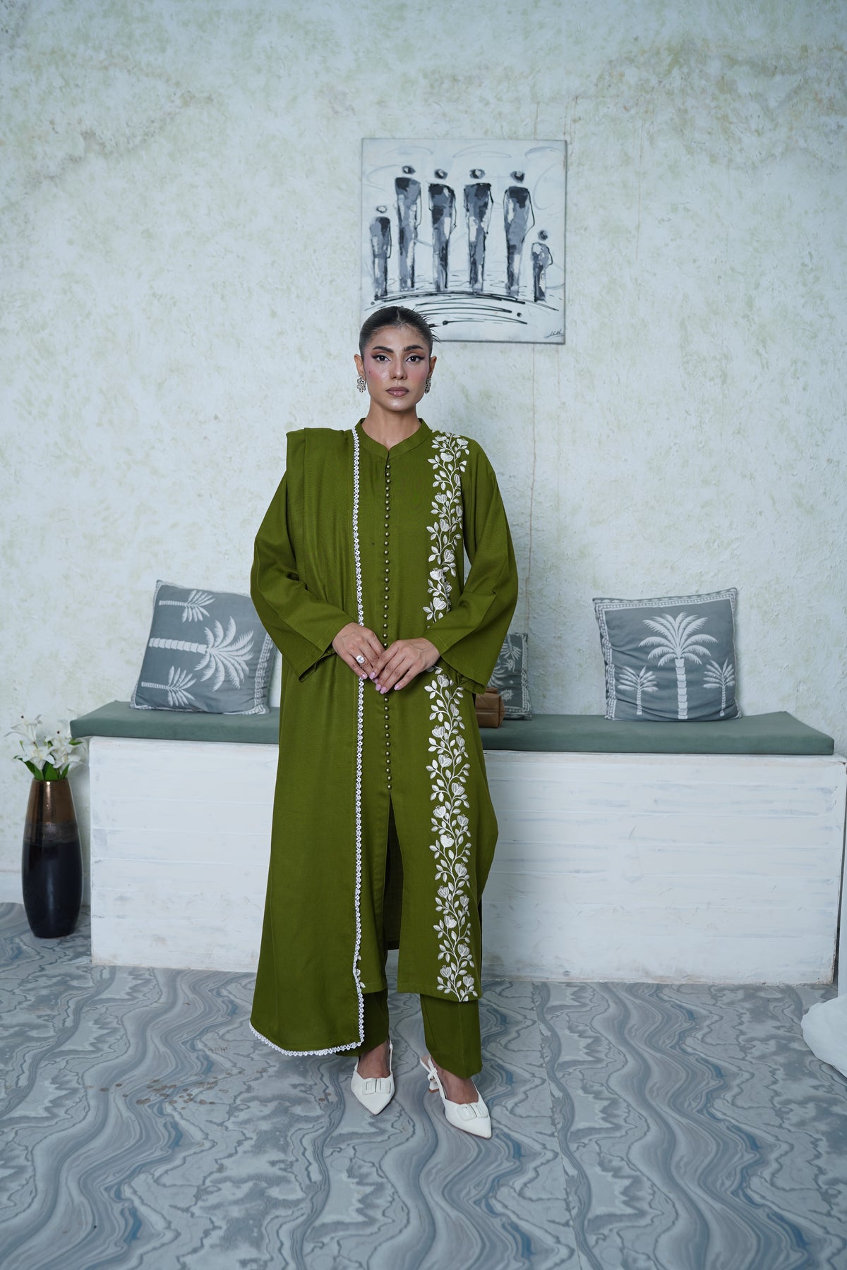 OLIVE GROVE | 3-Piece Suit