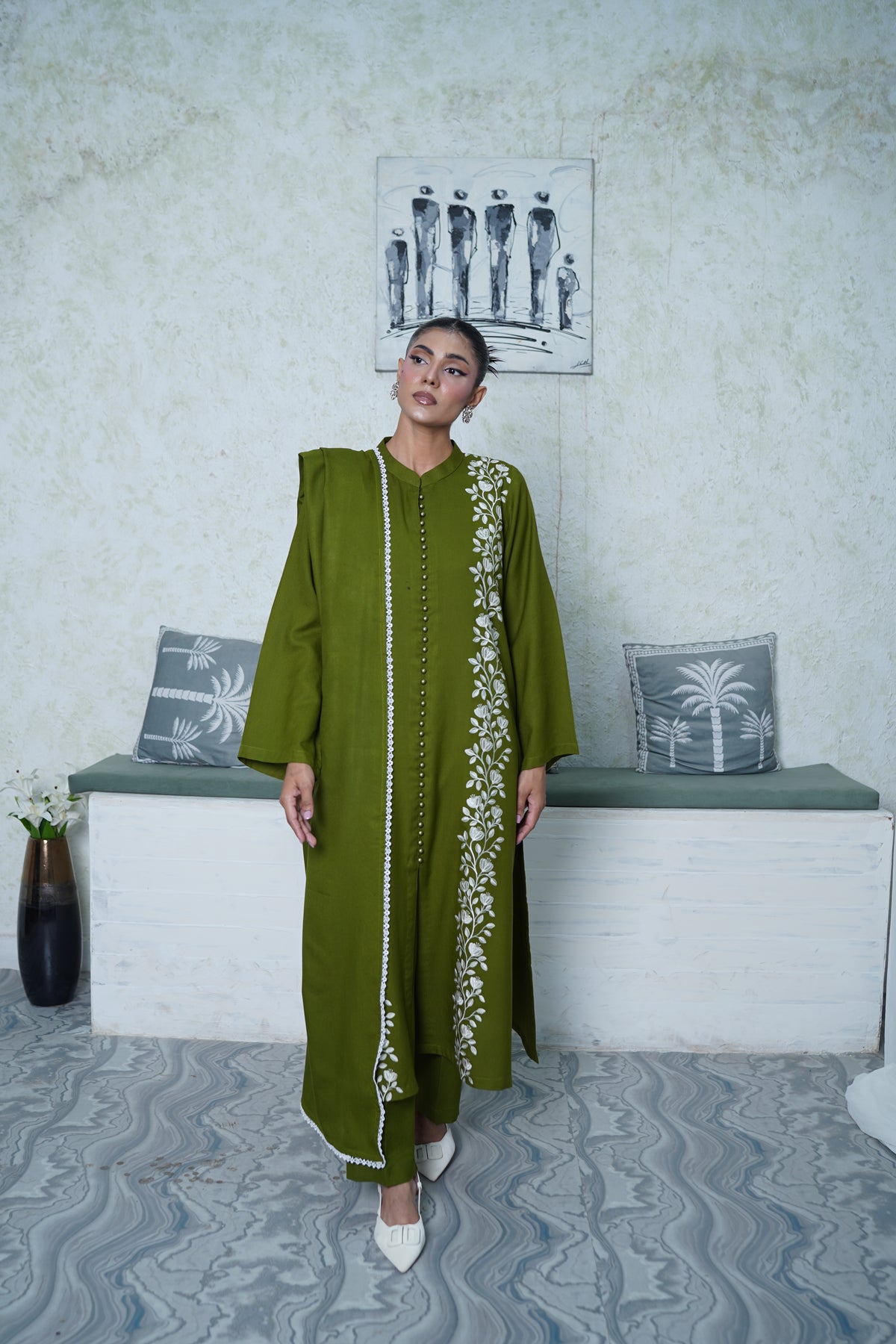 OLIVE GROVE | 3-Piece Suit