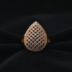 Gold Zircon Ring
